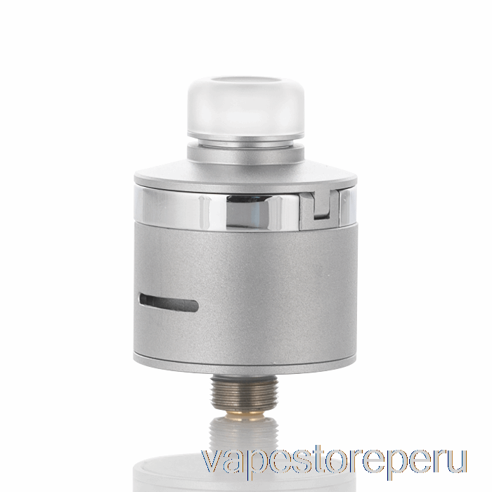 Vape Desechable Bp Mods Bushido V3 22mm Bf Rda Plata Esmerilada + Plata Brillante